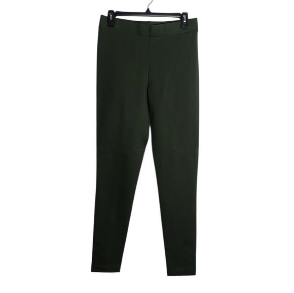 VINCE CAMUTO Forest Green Slim Leg Ponte Leggings Size Small - Picture 1 of 12
